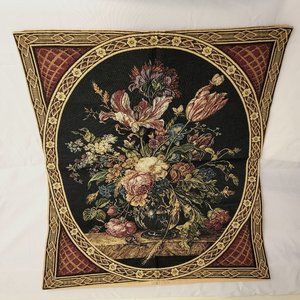 Vintage hand-made Craye Groupe Flemish Tapestry 167 Bouquet